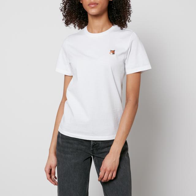 Maison Kitsuné Fox Head Cotton-Jersey T-Shirt - XL on Productcaster.