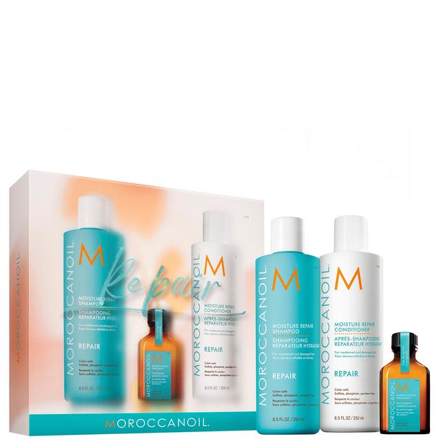 Moroccanoil Repair Shampoo & Conditioner with Free Moroccanoil Treatment 25ml on Productcaster.