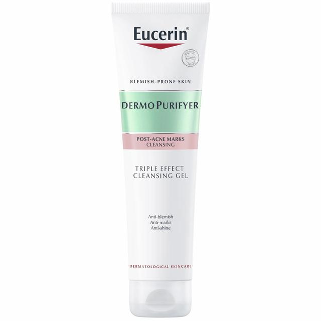 Eucerin DermoPurifyer Anti-Blemish Triple Effect Cleansing Gel 150ml on Productcaster.