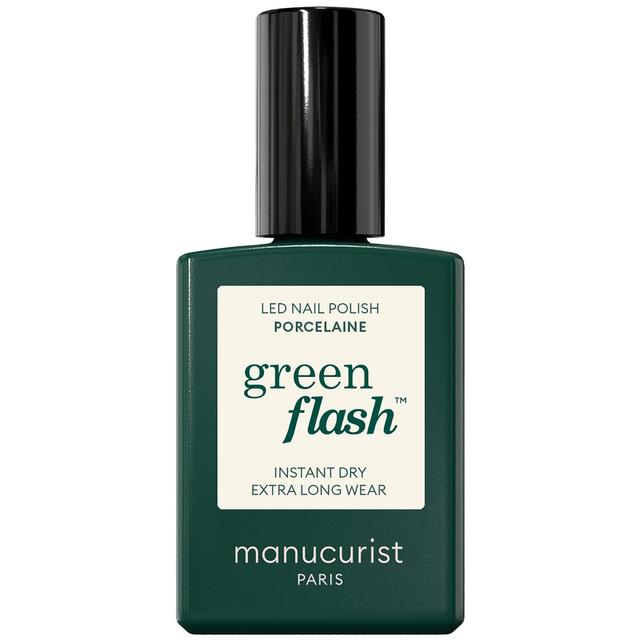 Manucurist Green Flash Varnish 15ml (Various Shades) - Porcelaine on Productcaster.