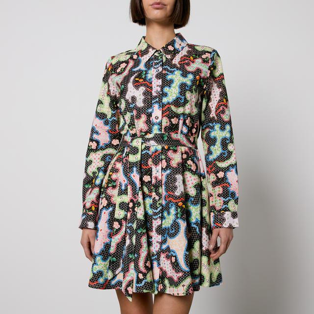 Never Fully Dressed Lauren Cotton and Linen-Blend Shirt Dress - UK 10 on Productcaster.