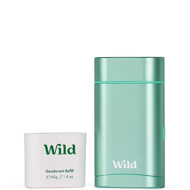 Wild Fresh Cotton and Sea Salt Deodorant in Aqua Case 40g on Productcaster.