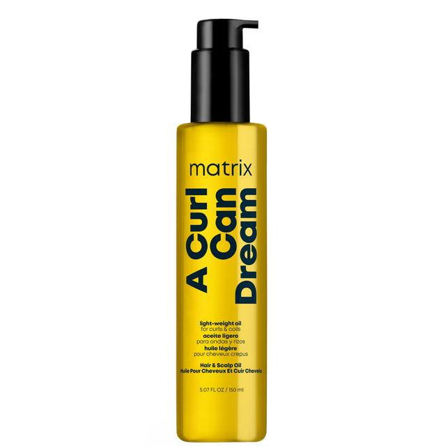 Matrix Total Results A Curl Can Dream Lightweight Oil with Sunflower Oil for Curly and Coily Hair 150ml on Productcaster.