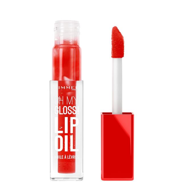 Rimmel Oh My Gloss! Lip Oil 6ml (Various Shades) - Vivid Red on Productcaster.