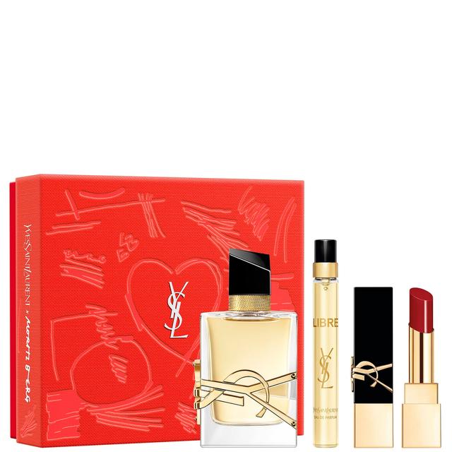 Yves Saint Laurent Exclusive Libre 50ml, 10ml and Rouge Pur Couture Bold 1971 Set on Productcaster.