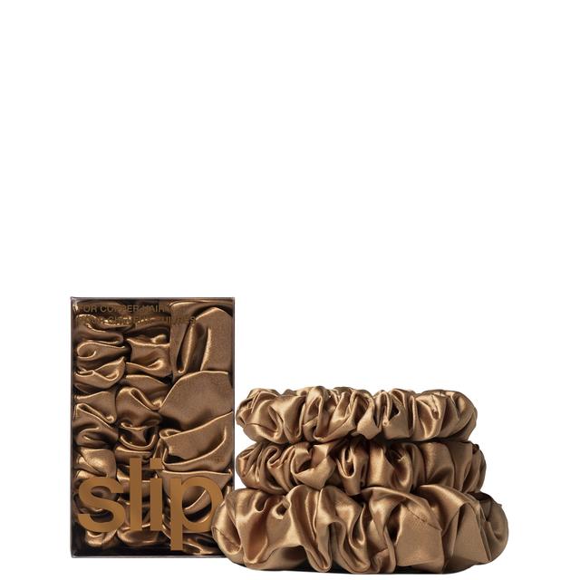 Slip Pure Silk Back to Basics Assorted Scrunchie Set 16g - Copper on Productcaster.