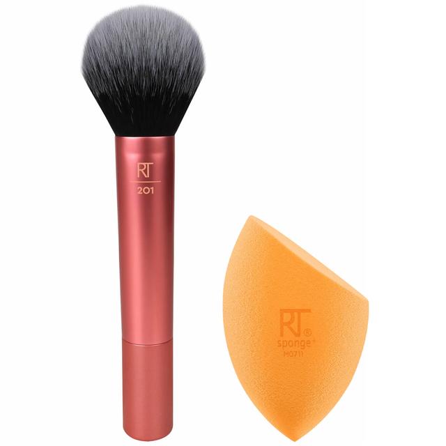 Real Techniques Miracle Complexion Sponge and Powder Brush Duo on Productcaster.