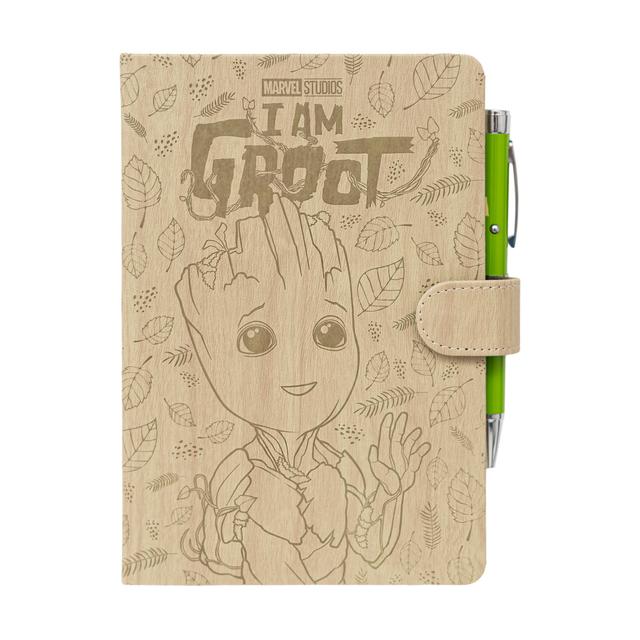 Marvel Groot A5 Premium Notebook With Projector Pen on Productcaster.