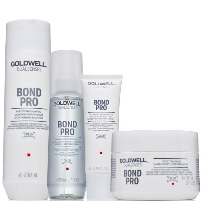 Goldwell Dualsenses Bond Pro Ultimate Hair Bond Boosting Routine For Weak, Damaged Hair (Worth £68.65) on Productcaster.