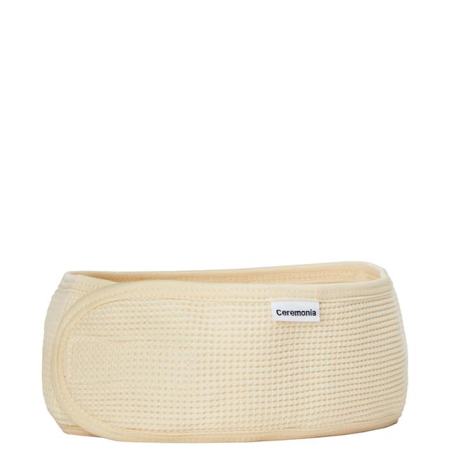 Ceremonia Spa Headband - Cream on Productcaster.