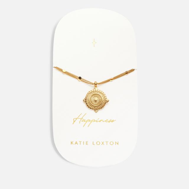 Katie Loxton Happiness Antique 18-Karat Gold-Plated Bracelet on Productcaster.