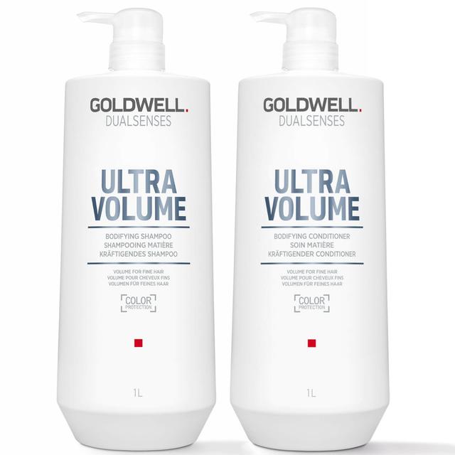 Goldwell Dualsenses Ultra Volume Bodifying Shampoo and Conditioner 1L Duo (Worth £119) on Productcaster.