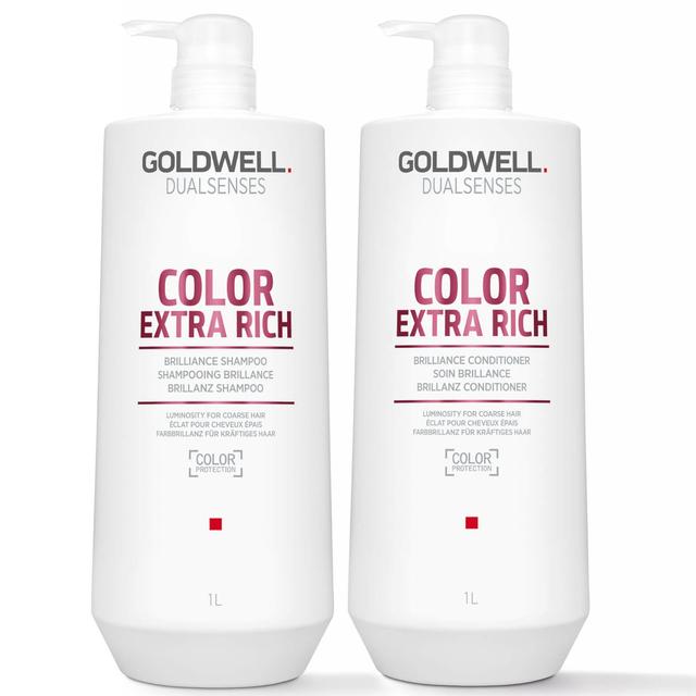 Goldwell Dualsenses Color Brilliance Extra Rich Shampoo and Conditioner 1L Duo (Worth £119) on Productcaster.