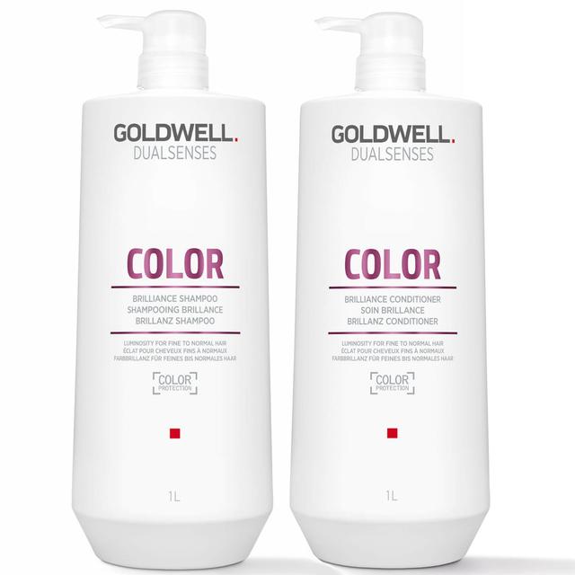 Goldwell Dualsenses Color Brilliance Shampoo and Conditioner 1L Duo (Worth £119) on Productcaster.