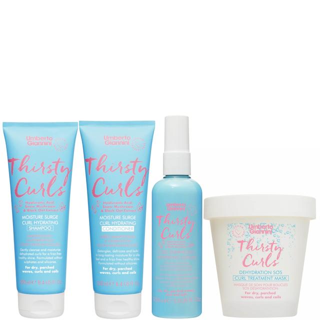 Umberto Giannini Thirsty Curls Hydration Bundle on Productcaster.