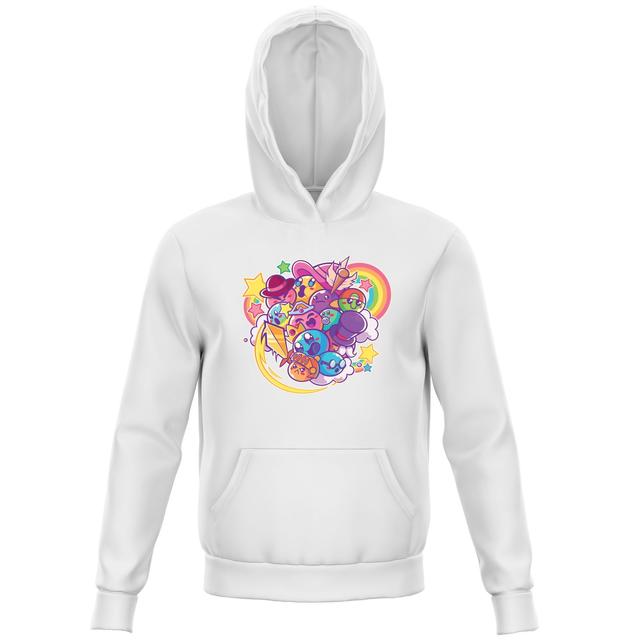 Terraria Group Kids' Hoodie - White - 11-12 Years - White on Productcaster.