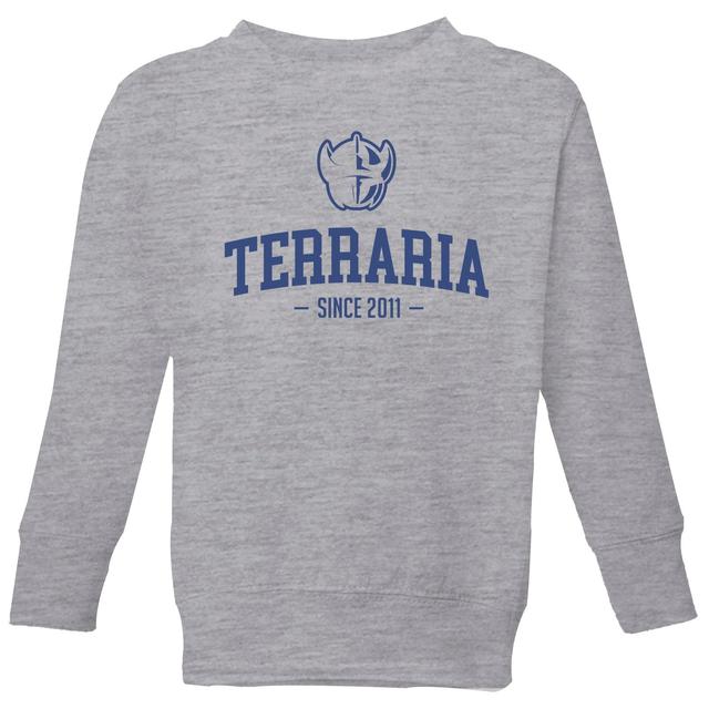 Terraria Since 2011 Kids' Sweatshirt - Grey - 3-4 Years - Grey on Productcaster.