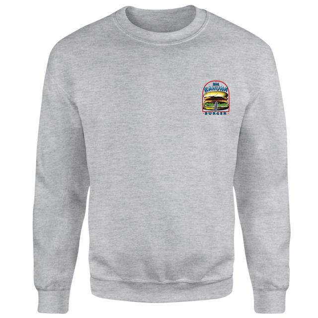 Pulp Fiction Big Kahuna Burger Sweatshirt - Grey - S - Grey on Productcaster.