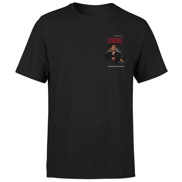 Scarface Get The Money Get The Power Unisex T-Shirt - Black - S - Black on Productcaster.