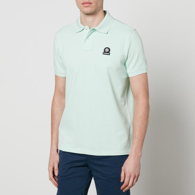 Sandbanks Logo-Appliquéd Cotton-Piqué Polo Shirt - M on Productcaster.