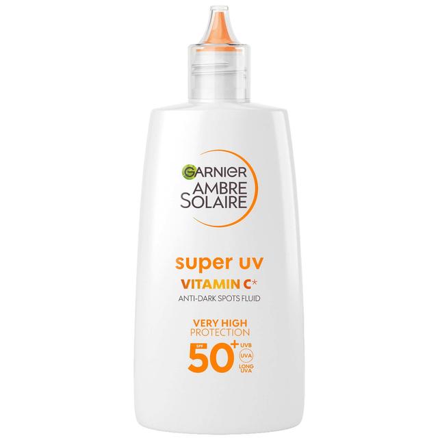 Garnier Ambre Solaire Super UV Vitamin C Facial Fluid for Daily Use SPF 50+ 40ml on Productcaster.