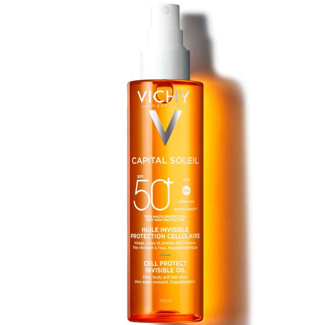 Vichy Capital Soleil Cell Protect Oil SPF 50 200ml on Productcaster.