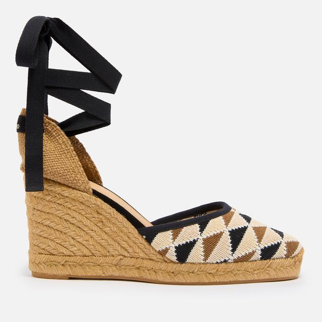 Castañer Women's Cilia T Intarsia Espadrille Wedge Sandals - 4 on Productcaster.