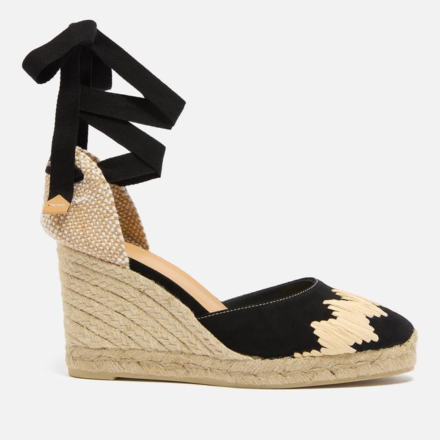 Castañer Women's Cande Suede Espadrilles Wedge Sandals - 5 on Productcaster.