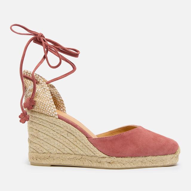 Castañer Women's Carina Suede Espadrille Wedge Sandals - 7 on Productcaster.