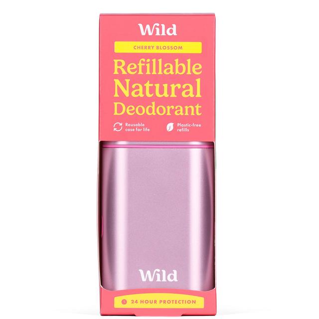 Wild Cherry Blossom Deodorant in Pink Case 40g on Productcaster.