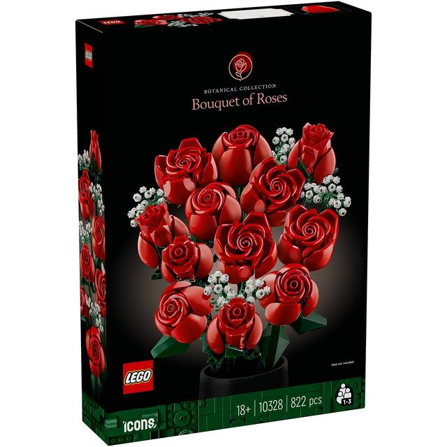 LEGO Icons Bouquet of Roses Flowers Set 10328 on Productcaster.