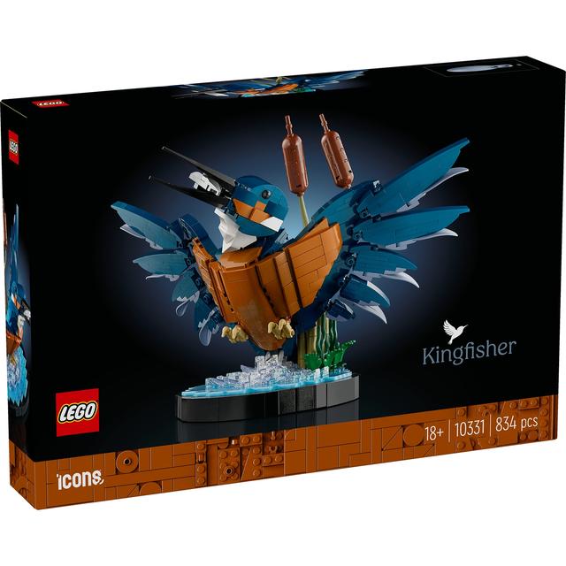 LEGO Icons Kingfisher Bird Building Kit for Adults 10331 on Productcaster.