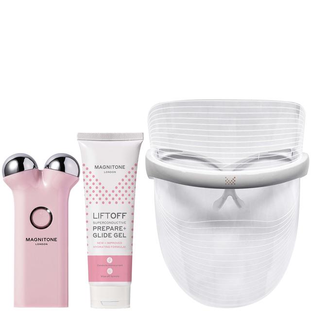 MAGNITONE London LiftOff Microcurrent and GetLit LED Face Mask Hero Bundle on Productcaster.