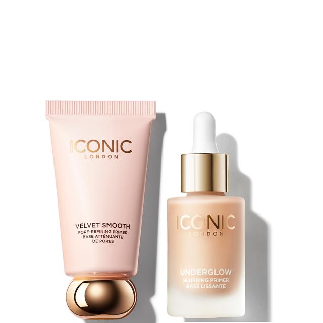 ICONIC London Underglow Primer and Velvet Smooth Primer Duo on Productcaster.