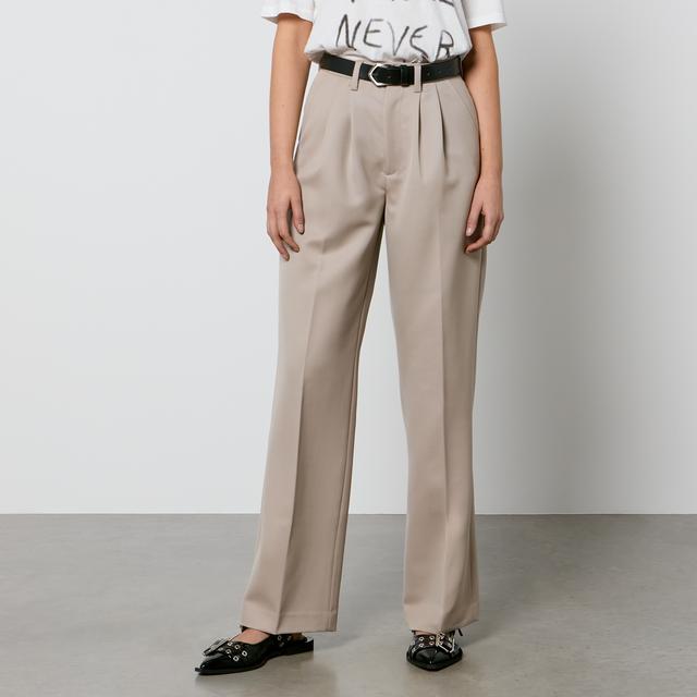 Anine Bing Carrie Wool-Twill Wide-Leg Trousers - W38 on Productcaster.