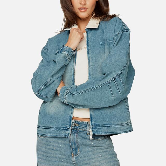 House of Sunny Wu Denim Boxy Jacket - S on Productcaster.