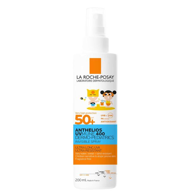 La Roche-Posay Anthelios UVMune 400 Dermo-Pediatrics Invinsible Spray Kids SPF 50+ 200ml on Productcaster.