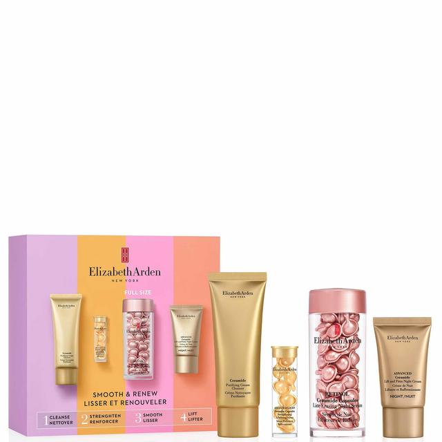 Elizabeth Arden SMOOTH & RENEW Retinol Ceramide Capsules 4-Piece Gift Set on Productcaster.