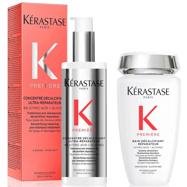 Kérastase Première Decalcifying Repairing Pre-Shampoo and Shampoo for Damaged Hair with Pure Citric Acid and Glycine on Productcaster.