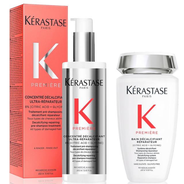 Kérastase Première Decalcifying Repairing Pre-Shampoo and Shampoo for Damaged Hair with Pure Citric Acid and Glycine on Productcaster.