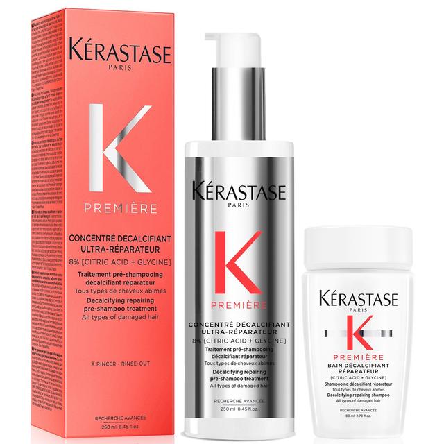 Kérastase Première Decalcifying Pre-Shampoo with Travel Size Shampoo for Damaged Hair with Pure Citric Acid and Glycine on Productcaster.