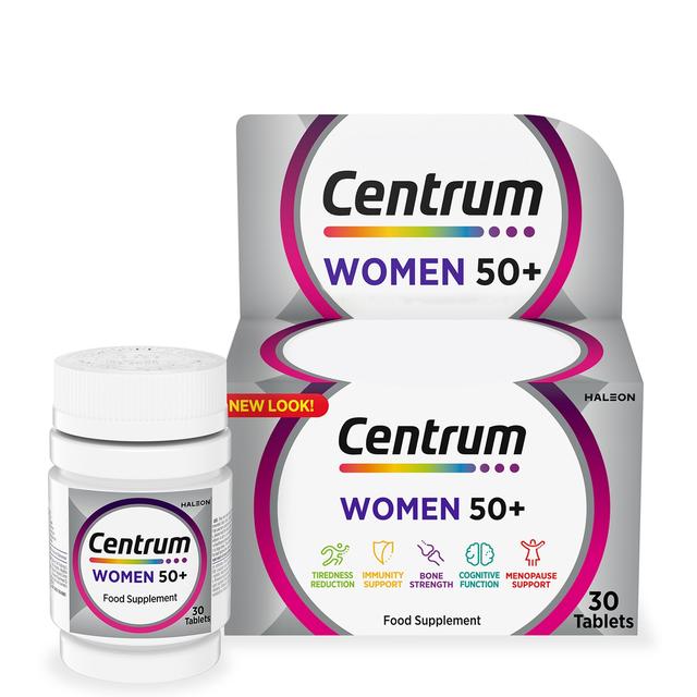 Centrum Women's 50+ Multivitamins and Minerals Tablets - 30 Tablets on Productcaster.