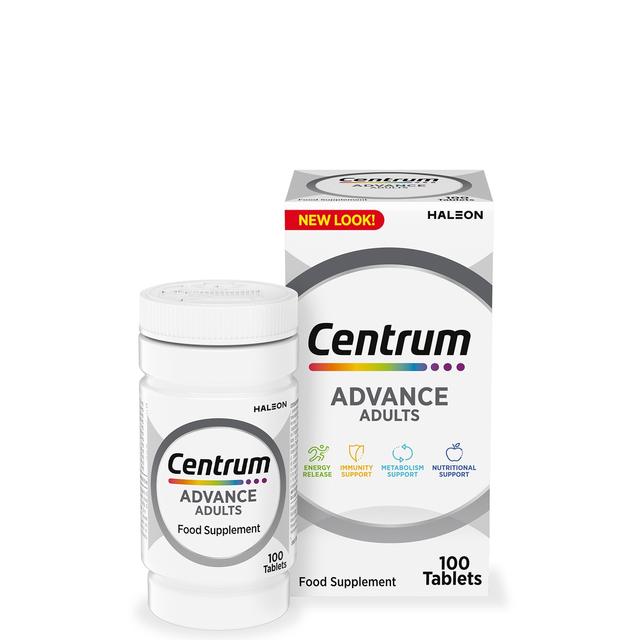 Centrum Advance Multivitamins and Minerals Tablets - 100 Tablets on Productcaster.