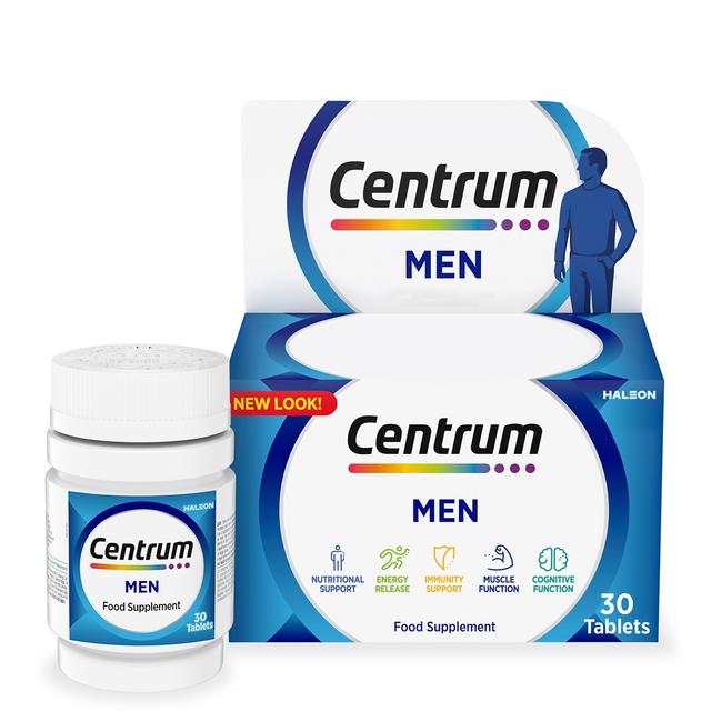 Centrum Men's Multivitamins and Minerals Tablets - 30 Tablets on Productcaster.