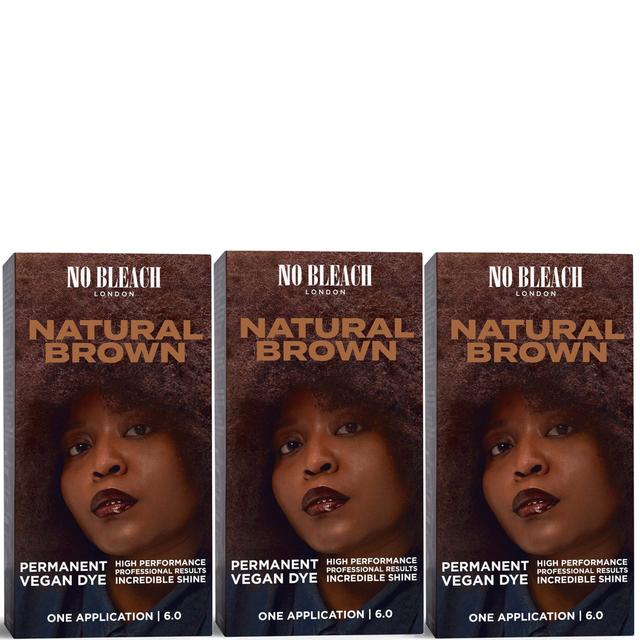 BLEACH LONDON Natural Brown Permanent Kit Trio on Productcaster.