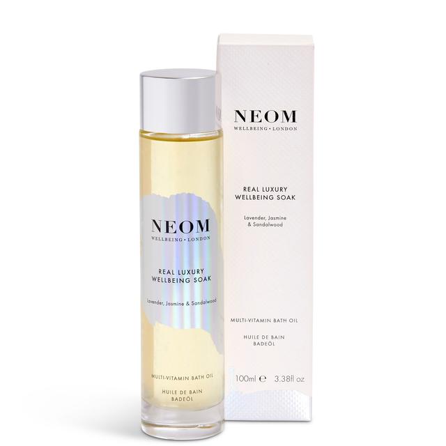 NEOM Real Luxury Wellbeing Soak Multi-Vitamin Bath Oil 100ml on Productcaster.