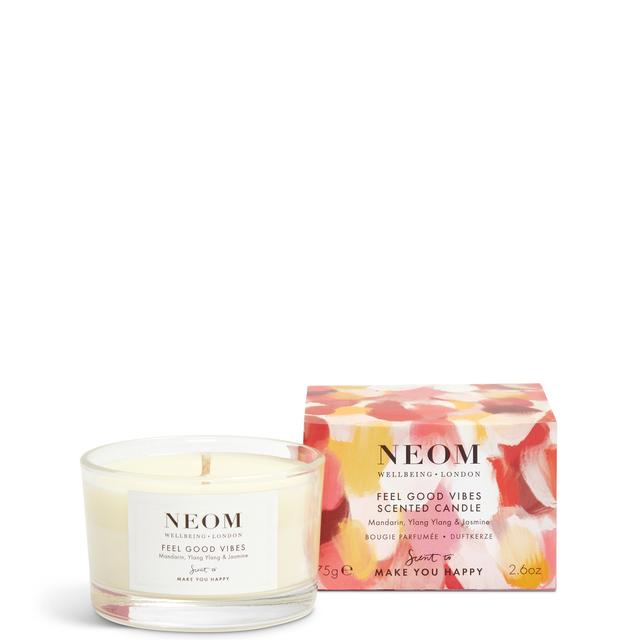 NEOM Feel Good Vibes Travel Candle 75g on Productcaster.