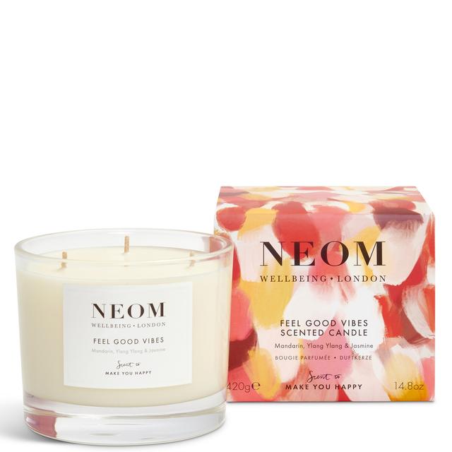 NEOM Feel Good Vibes 3 Wick Candle 420g on Productcaster.