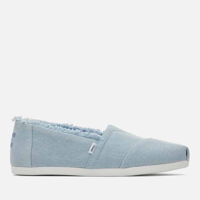 TOMS Women's Alpargata Washed Denim Pumps - UK 3 on Productcaster.