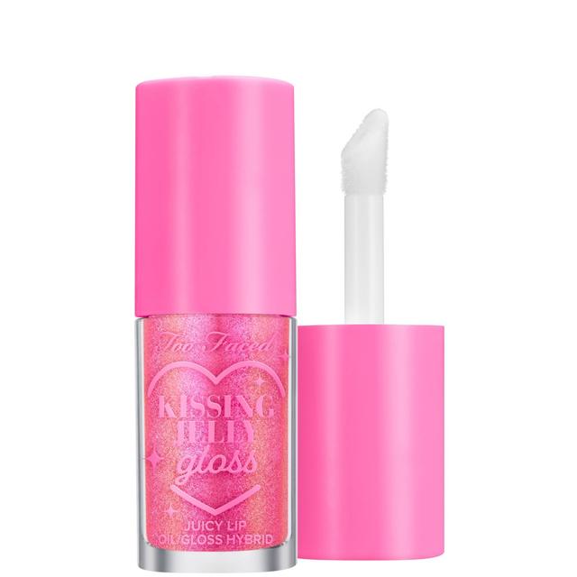 Too Faced Kissing Jelly Lip Oil Gloss 4.5ml - (Various Shades) - Bubblegum - Pink on Productcaster.